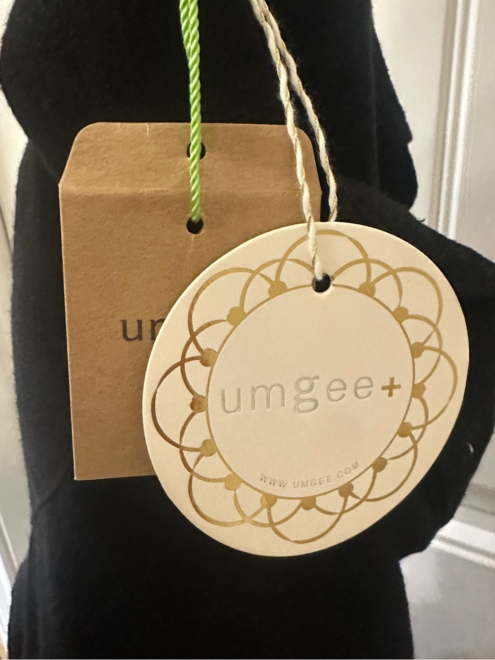 Umgee Black Linen Blend Baby Doll Top Size XL - Picture 7 of 7